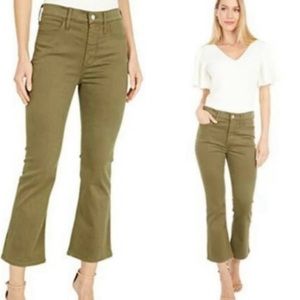 J. Crew Olive 9” Billie Demi Boot Crop